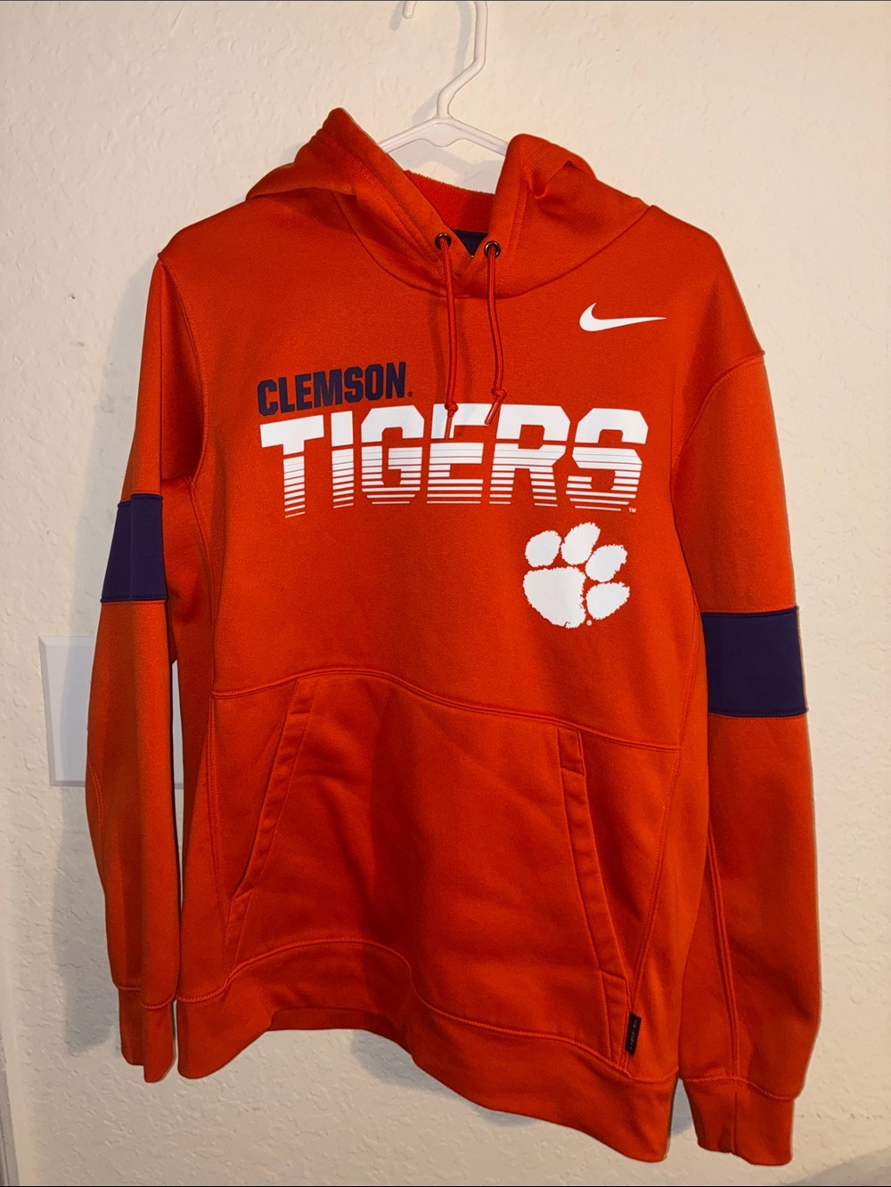 Nike Orange Clemson Tigers Hoodie